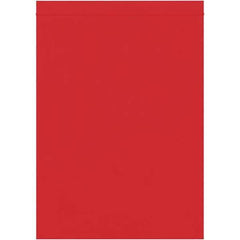 Value Collection - 9 x 12", 2 mil Reclosable Polybags - Red - Exact Tool & Supply