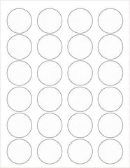 Tape Logic - 1-5/8" Long, Clear Paper Laser Label - For Laser Printers - Exact Tool & Supply