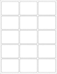 Tape Logic - 2-5/8" Long, White Paper Laser Label - For Laser Printers - Exact Tool & Supply
