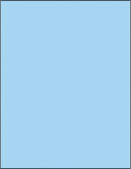 Tape Logic - 11" Long, Pastel Blue Paper Laser Label - For Laser Printers - Exact Tool & Supply