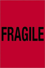 Tape Logic - 6" Long, Fluorescent Red Paper Shipping Label - For Multi-Use - Exact Tool & Supply