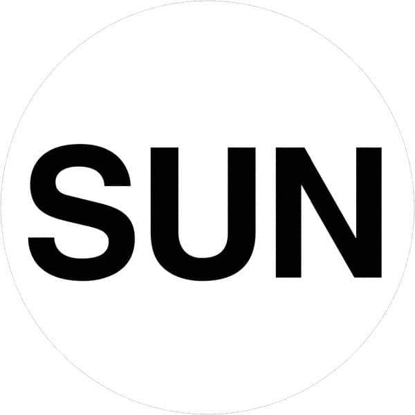 Tape Logic - 1" Long, White Paper Inventory Labels - For Multi-Use - Exact Tool & Supply