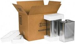 Made in USA - 16-3/8" Long x 11-3/8" Wide x 12-3/10" High Shipper Kit - Each - Exact Tool & Supply