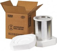 Made in USA - 8-1/2" Long x 8-1/2" Wide x 9-3/8" High Shipper Kit - Each - Exact Tool & Supply