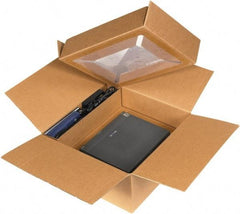 Korrvu - 17" Long x 17" Wide x 8" High Suspension/Retention Packaging - Kraft, Case - Exact Tool & Supply