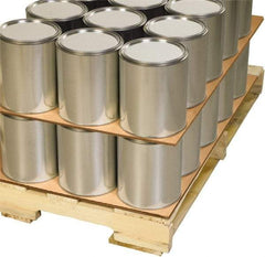 Made in USA - 48" Long x 36" Wide Double-Faced Corrugated Sheet - Kraft - Exact Tool & Supply