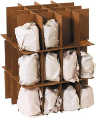 Made in USA - Moving & Box Kits Kit Type: Dish Pack Partition Kit Number of Boxes: 1 - Exact Tool & Supply