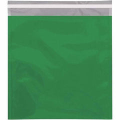 Value Collection - 13" Long x 10-3/4" Wide Peel-Off Self-Seal Metallic Mailer - Green - Exact Tool & Supply