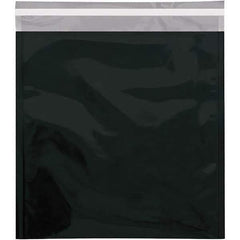 Value Collection - 13" Long x 10-3/4" Wide Peel-Off Self-Seal Metallic Mailer - Black - Exact Tool & Supply