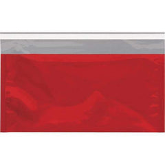 Value Collection - 10-1/4" Long x 6-1/4" Wide Peel-Off Self-Seal Metallic Mailer - Red - Exact Tool & Supply