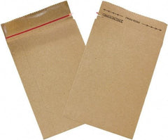 Made in USA - 10-1/2" Long x 7-1/4" Wide Self Seal Jiffy Rigi Bag Mailer - Kraft - Exact Tool & Supply
