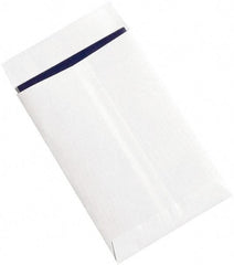 Made in USA - 9" Long x 6" Wide Peel-Off Self-Seal Flat Envelope - White - Exact Tool & Supply