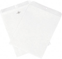 Made in USA - 12" Long x 9" Wide Clasp Envelope - White - Exact Tool & Supply