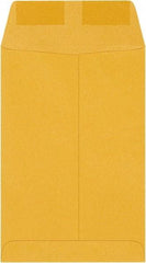 Made in USA - 9" Long x 6" Wide Gummed Flap Brown Kraft Envelope - Kraft - Exact Tool & Supply