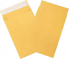 Made in USA - 13" Long x 10" Wide Peel-Off Self-Seal Natural Kraft Envelope - Kraft - Exact Tool & Supply