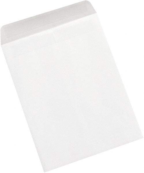 Made in USA - 12-1/2" Long x 9-1/2" Wide Self Seal White Catalog Envelope - White - Exact Tool & Supply