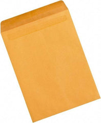 Made in USA - 15-1/2" Long x 12" Wide Self Seal Natural Kraft Envelope - Kraft - Exact Tool & Supply