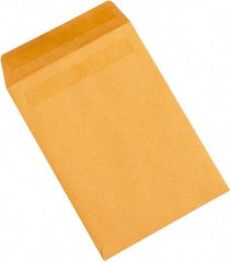 Made in USA - 10-1/2" Long x 7-1/2" Wide Self Seal Natural Kraft Envelope - Kraft - Exact Tool & Supply