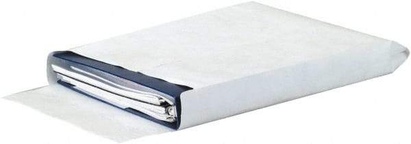 Dupont - 13" Long x 10" Wide Peel-Off Self-Seal Tyvek Expansion Envelope - White - Exact Tool & Supply