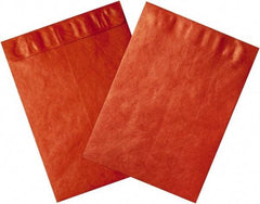 Dupont - 13" Long x 10" Wide Peel-Off Self-Seal Tyvek Flat Catalog Envelopes - Red - Exact Tool & Supply