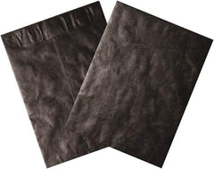 Dupont - 15-1/2" Long x 12" Wide Peel-Off Self-Seal Tyvek Flat Catalog Envelopes - Black - Exact Tool & Supply
