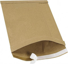 Made in USA - 14-1/2" Long x 9-1/2" Wide Peel-Off Self-Seal Padded Mailer - Kraft - Exact Tool & Supply
