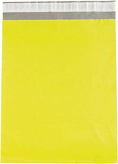 Value Collection - 19" Long x 14-1/2" Wide Peel-Off Self-Seal Courier Envelope - Yellow - Exact Tool & Supply
