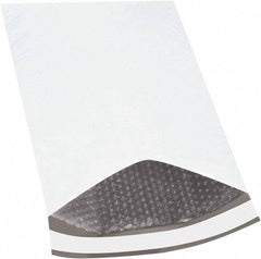Made in USA - 19" Long x 12-1/2" Wide Peel-Off Self-Seal Padded Mailer - White - Exact Tool & Supply