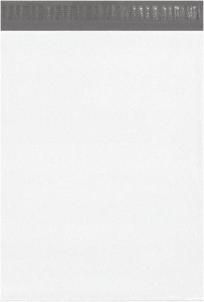 Value Collection - 20" Long x 15" Wide Peel-Off Self-Seal Courier Envelope - White - Exact Tool & Supply