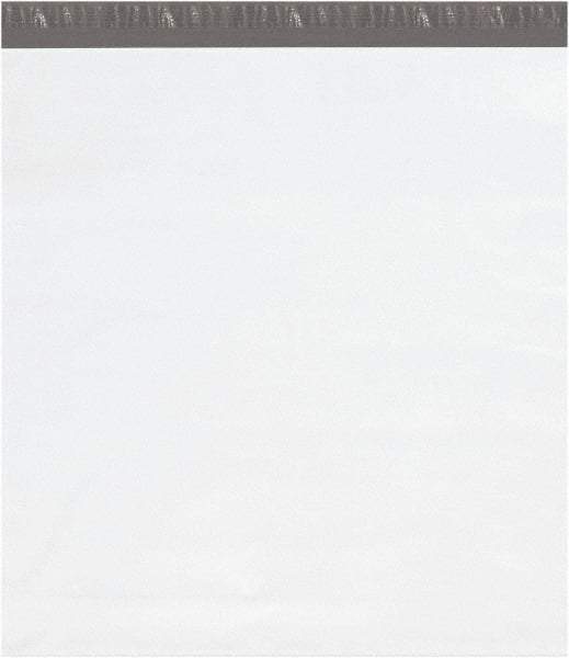 Value Collection - 28" Long x 26" Wide Peel-Off Self-Seal Courier Envelope - White - Exact Tool & Supply