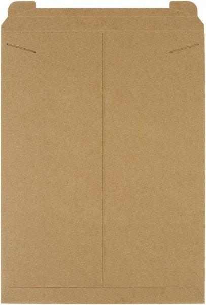 Made in USA - 24" Long x 18" Wide Regular Flat Mailer - Kraft - Exact Tool & Supply