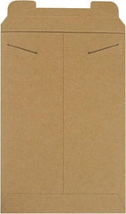 Made in USA - 16" Long x 11" Wide Regular Flat Mailer - Kraft - Exact Tool & Supply
