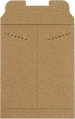 Made in USA - 11-1/2" Long x 9" Wide Regular Flat Mailer - Kraft - Exact Tool & Supply