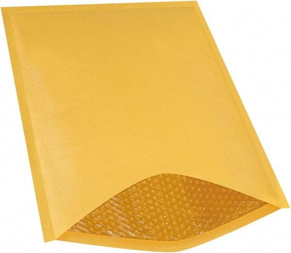 Made in USA - 20" Long x 14-1/4" Wide Regular Bubble Mailer - Kraft - Exact Tool & Supply