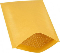 Made in USA - 12" Long x 8-1/2" Wide Regular Bubble Mailer - Kraft - Exact Tool & Supply