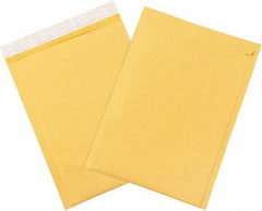 Value Collection - 16" Long x 10-1/2" Wide Peel-Off Self-Seal Bubble Mailer - Kraft - Exact Tool & Supply