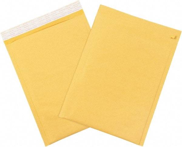 Value Collection - 14-1/2" Long x 8-1/2" Wide Peel-Off Self-Seal Bubble Mailer - Kraft - Exact Tool & Supply