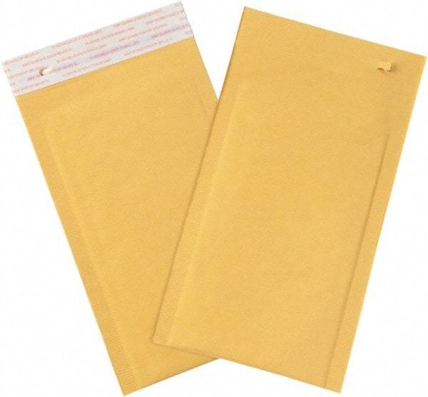Value Collection - 10" Long x 6" Wide Peel-Off Self-Seal Bubble Mailer - Kraft - Exact Tool & Supply