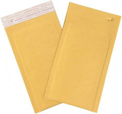 Value Collection - 8" Long x 4" Wide Peel-Off Self-Seal Bubble Mailer - Kraft - Exact Tool & Supply