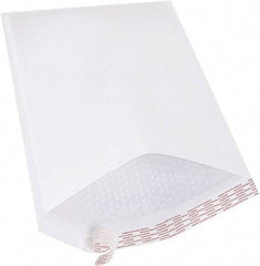 Made in USA - 19" Long x 12-1/2" Wide Peel-Off Self-Seal Bubble Mailer - White - Exact Tool & Supply