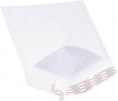 Value Collection - 10" Long x 6" Wide Peel-Off Self-Seal Bubble Mailer - White - Exact Tool & Supply