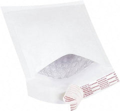 Value Collection - 8" Long x 4" Wide Peel-Off Self-Seal Bubble Mailer - White - Exact Tool & Supply