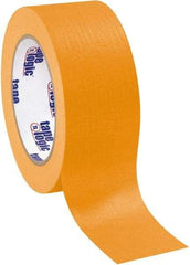 Tape Logic - 2" Wide x 60 Yd Long Orange Crepe Paper Masking Tape - 4.9 mil Thick - Exact Tool & Supply