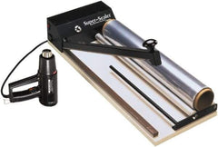 Made in USA - 40" Wide, Portable Shrink Wrap System - Contains Bar Sealer, Variable Temp Heat Gun, 36"x100 Roll of 75 Gauge PVC Shink Film, 1 Super Sealer Service Kit - Exact Tool & Supply