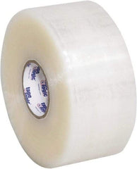 Tape Logic - 2" x 220 Yd Clear Acrylic Adhesive Packaging Tape - Polypropylene Film Backing, 2 mil Thick, 20 Lb Tensile Strength - Exact Tool & Supply