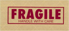 Tape Logic - 3" x 150 Yd Kraft Water Activated Adhesive Packaging Tape - Paper Backing, 5 mil Thick - Exact Tool & Supply