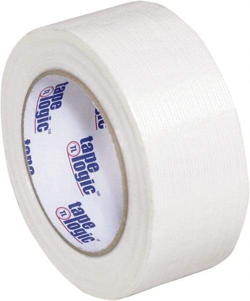 Tape Logic - 3" x 60 Yd Clear Hot Melt Adhesive Strapping Tape - Polypropylene Film Backing, 3.9 mil Thick, 100 Lb Tensile Strength - Exact Tool & Supply