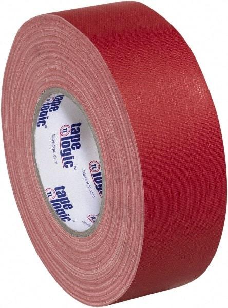 Tape Logic - 1" x 60 Yds Red Gaffers Tape - 11 mil, Rubber Adhesive - Exact Tool & Supply