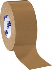 Tape Logic - 3" x 60 Yds Brown Duct Tape - 10 mil, Rubber Adhesive - Exact Tool & Supply