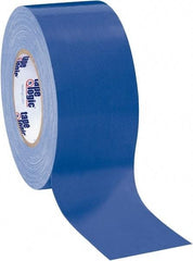 Tape Logic - 3" x 60 Yds Blue Duct Tape - 10 mil, Rubber Adhesive - Exact Tool & Supply